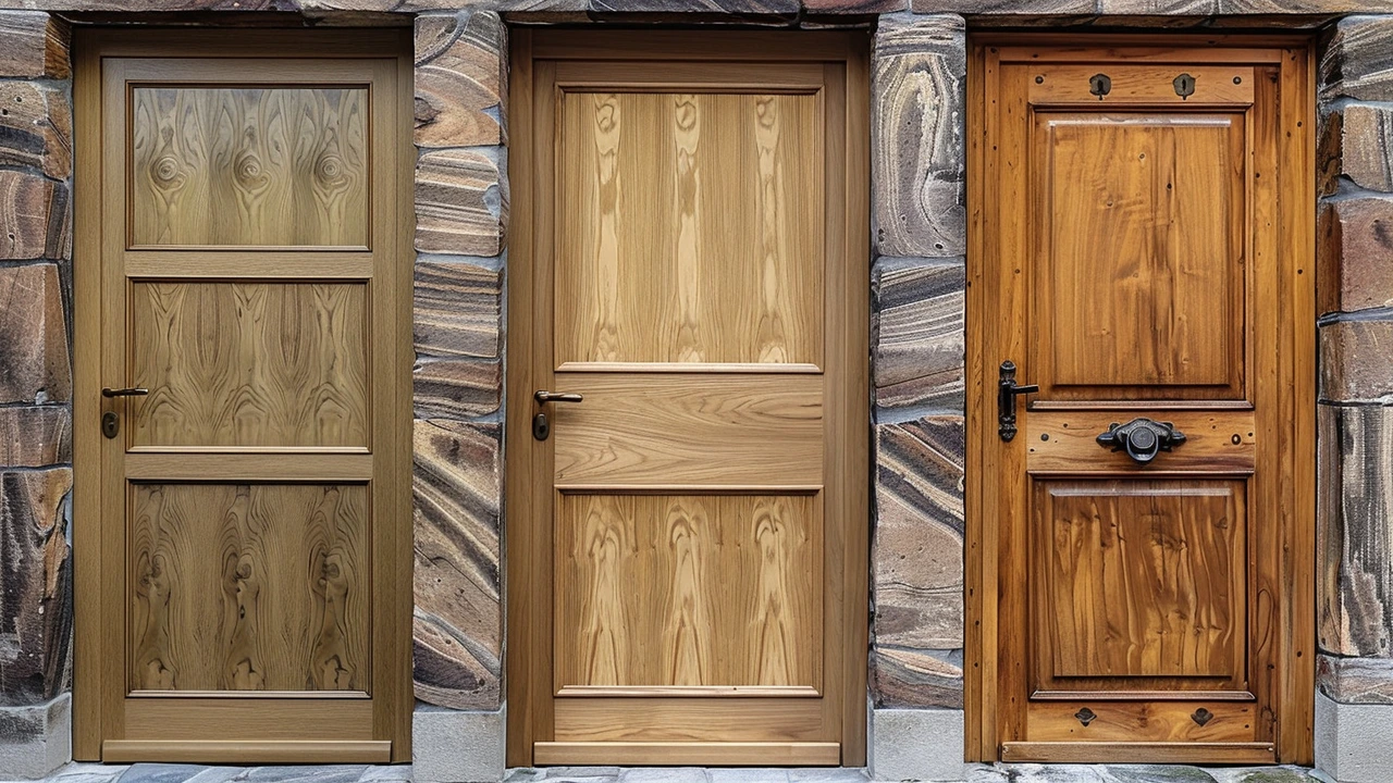 Dřevěné dveře z masivu jako ideální volba pro domov: Objemte přirozenost a kvalitu